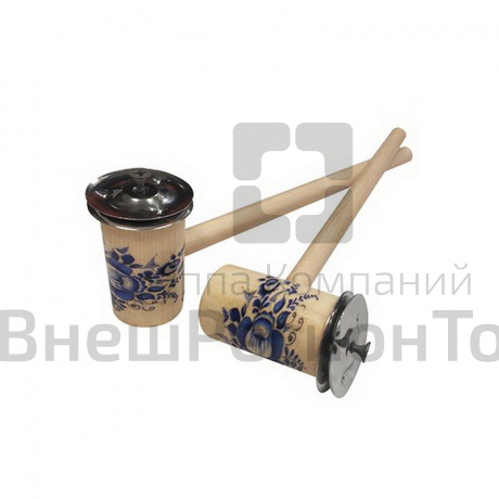 Молоточек с тарелочками.