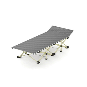 Раскладушка с регулируемым подголовником, 67х190х30см
