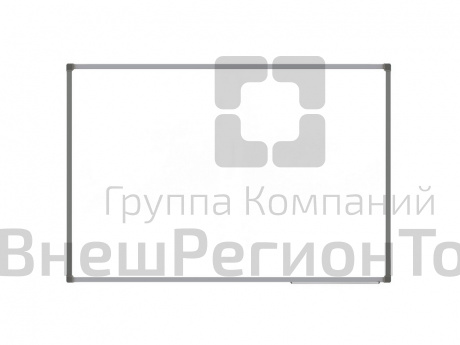 Одноэлементная магнитно-маркерная доска 100х200 - алюминиевый профиль.