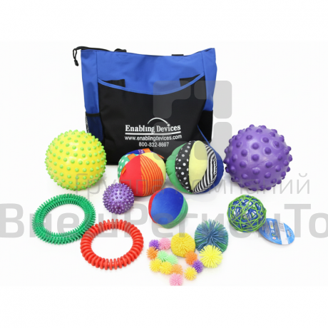 Комплект терапевтических мячиков в сумке 24 шт..