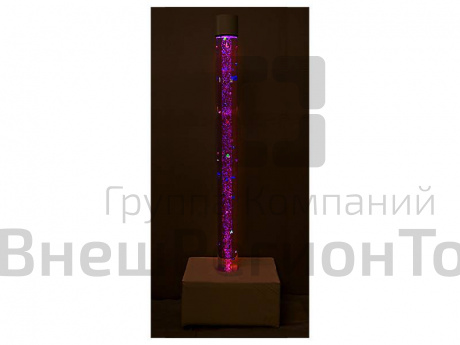 Воздушно-пузырьковая колонна 1,5 м с мягкой тумбой 250х880х880 мм.