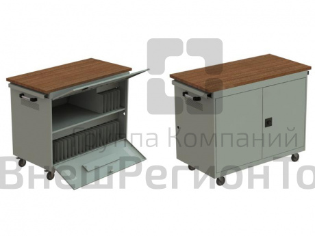 Тележка для ноутбуков, 26 ячеек.