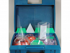 Набор прозрачных геометрических тел с сечением (разборный большой)