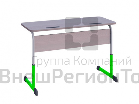 Парта SMARTY K двухместная регулируемая по высоте.