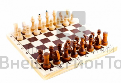 Шахматы с доской 290х145 мм,  обиходные.