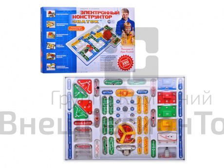 Электронный конструктор "ЗНАТОК" 320 схем.