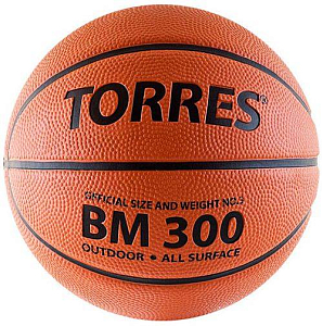 Баскетбольный мяч Torres BM300, р. 5