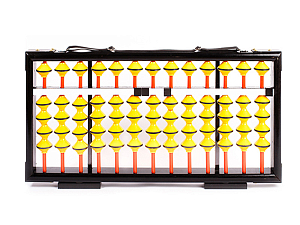 Счёты абакус учительские, 13 рядов, жёлтый