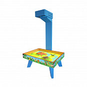 Интерактивная песочница Жемчужина, 2310х1610х1050 мм