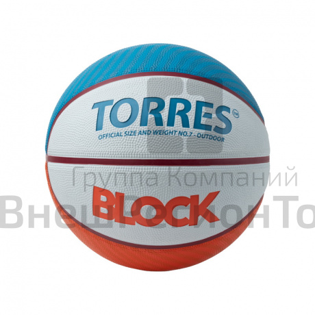Баскетбольный мяч Torres Block, р. 7.