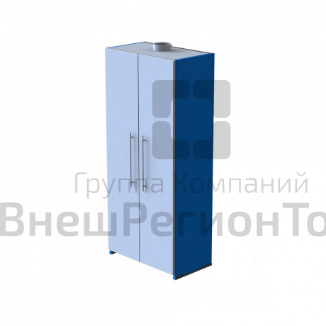 Шкаф для реактивов 800х450х1900 мм.