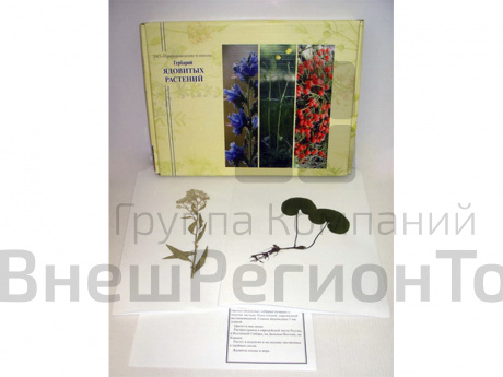 Гербарий "Ядовитые растения".