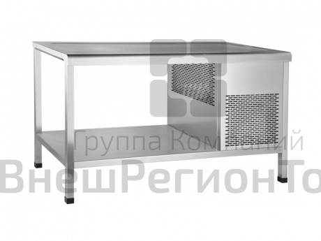 Стол охлаждаемый, открытая полка + охлаждаемая столешница, L1500 мм.