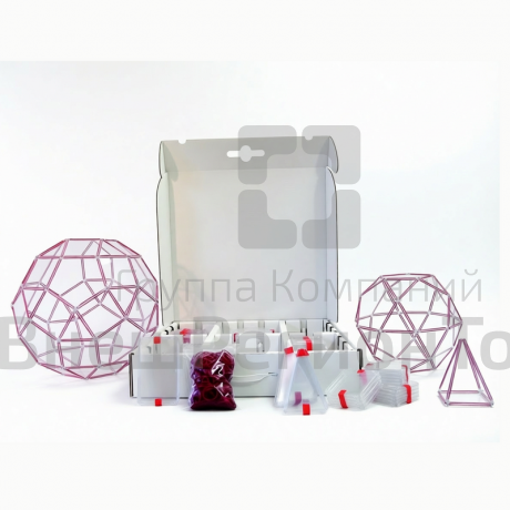 Набор для составления геометрических фигур.