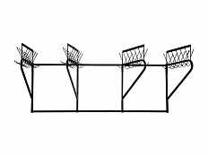 Вешалка гардеробная настенная В03