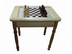 Шахматный стол гроссмейстерский с фигурами 72*72*72