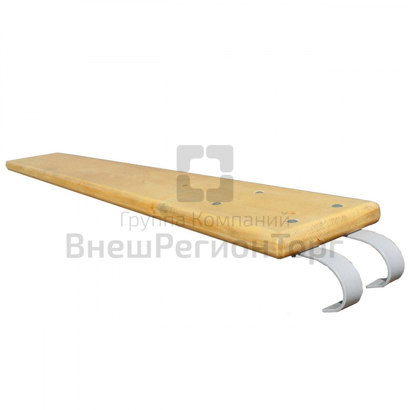 Навесная скамья 2 м, жесткая.