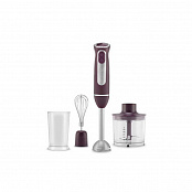 Блендер Vitek VT-8535, погружной, бордовый