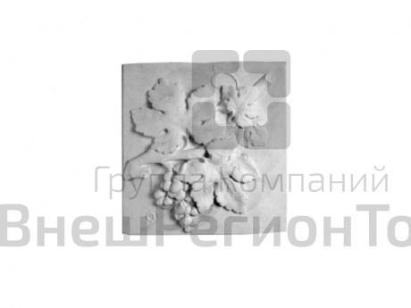 Гипсовый орнамент №3 гипс Ветка винограда 60-606.