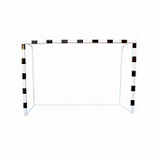 Ворота для мини-футбола/гандбола пристенные с креплением к стене (комплект из 2-х ворот с сетками)