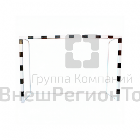 Ворота для мини-футбола/гандбола пристенные с креплением к стене (комплект из 2-х ворот с сетками).