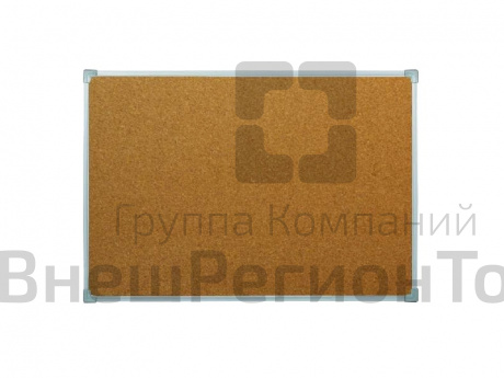 Информационная пробковая доска (метал. профиль).