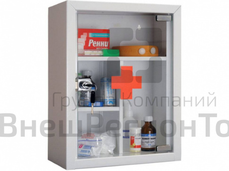 Аптечка навесная AMD-39G (без наполнения).