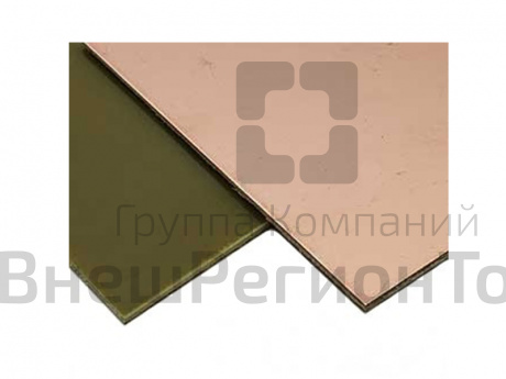 Текстолит FR4-1, 200x200 мм, 1.5 мм.