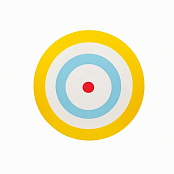 Щит для метания мяча в цель навесной 700х700 мм