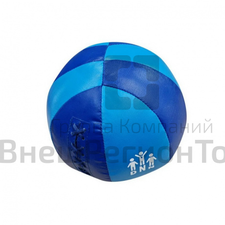 Мяч медбол 1кг из тента, диаметр 16см.