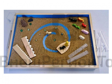 Расширенный набор "Рисуем и играем на песке".