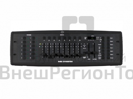 Пульт управления светом DMX.