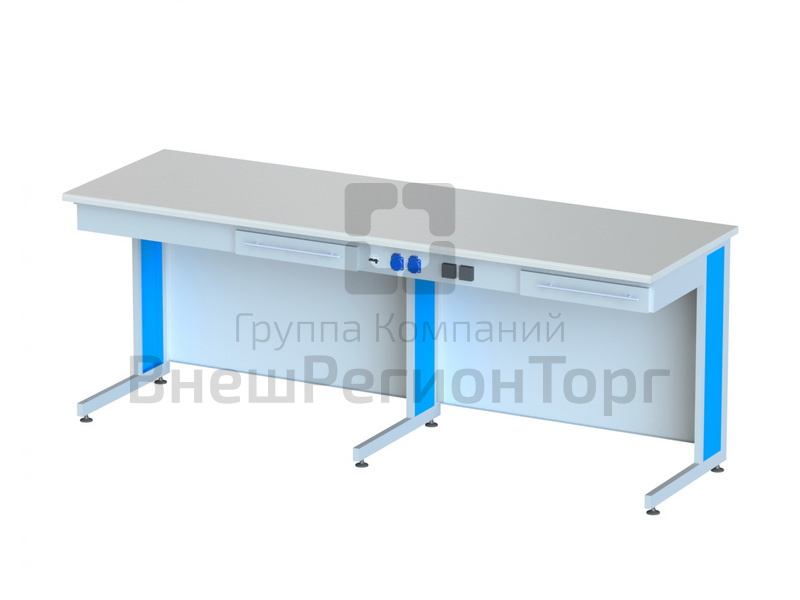 Стол демонстрационный с электрикой.