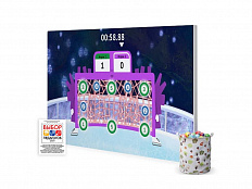 Интерактивный физкультурный комплекс (для темных больших помещений)