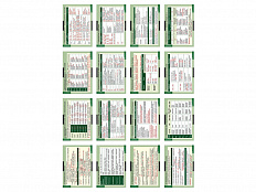 Русский язык 10 класс (таблицы 19 шт. 68х98 см)