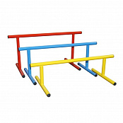 Комплект барьеров из металла 3 шт