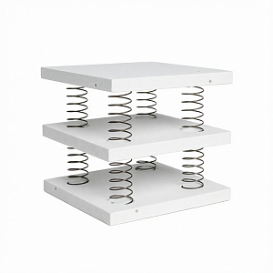 Прибор для демонстрации упругих деформаций