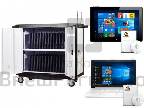 Мобильный компьютерный класс DeltaClass 15+1 на планшетах.