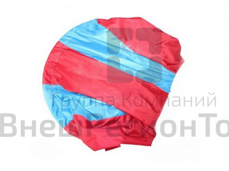 Туннель для эстафет 300х90 см, два кольца, с сумкой.