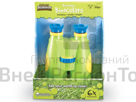 Бинокль детский, 6x увеличение.