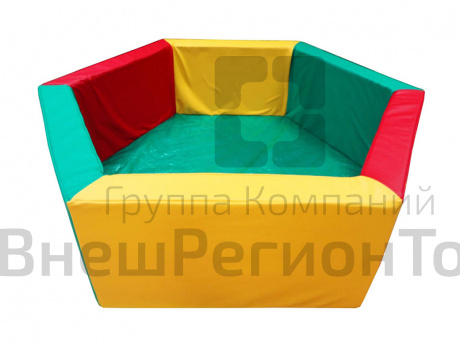 Сухой бассейн Шестигранник, без аппликации.