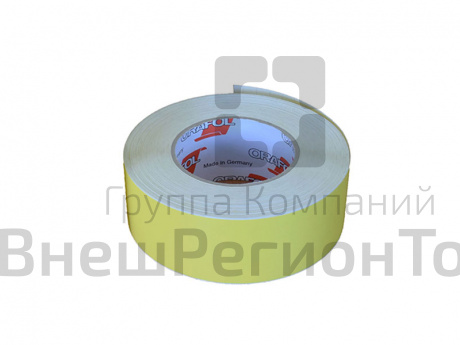 Желтая полоса наклейка 50 м.