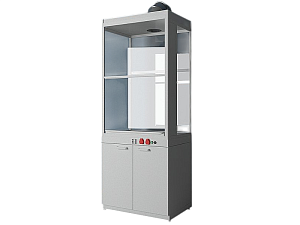 Шкаф вытяжной демонстрационный, 900х650х2300