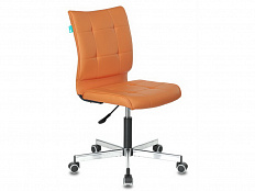Кресло без подлокотников, оранжевое