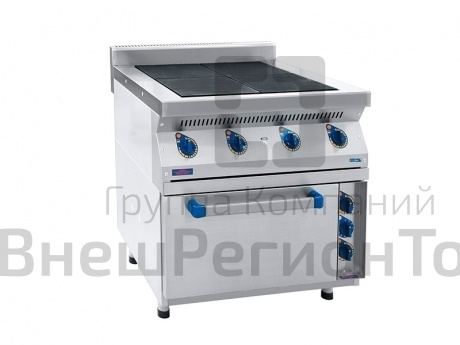 Плита электрическая 4-х-конфорочная с жарочным шкафом.