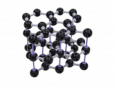 Графит (C), сборная модель