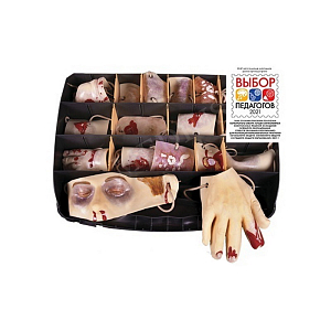 Имитаторы ранений и поражений для тренажера-манекена