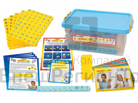 Конструктор Morphun. ПРОслова Английский язык (304 детали) 4+.