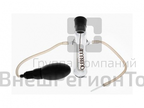 Прибор для окисления спирта  над медным катализатором.