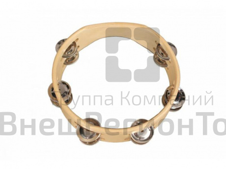 Тамбурин (дерево, металл).